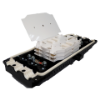Picture of 72-Fiber Horizontal Outdoor Splice Closure – 6 Ports (2×12mm, 2×20mm, 2×25mm)