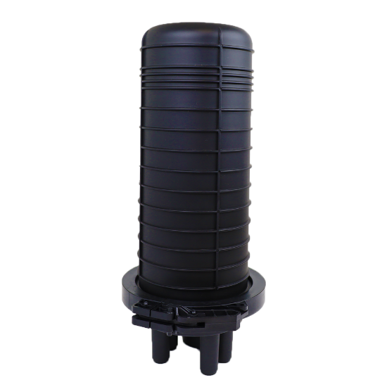 Picture of 96-Fiber Vertical Outdoor Splice Closure – 5 Ports (1×25mm, 4×19mm)