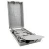 Picture of 48-Fiber Termination Box – 2 Input Ports (12mm and 16mm), 24 Output Ports (3mm)