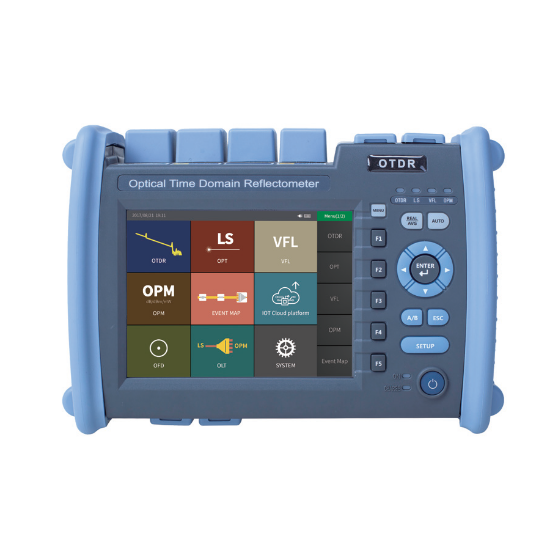 Picture of Optical Time Domain Reflectometer (OTDR) for Fiber Optic Testing - Multimode 26/28dB