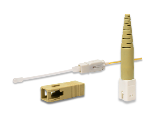 Picture of SC/UPC Simplex 900µm Splice-On Connector - 62.5/125µm Multimode OM1