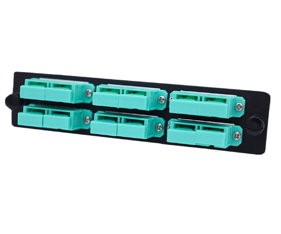 Picture of Optiwave™ 12 Fiber Adapter Plate with (x6) Duplex SC/UPC Adapters