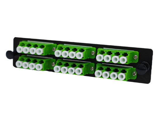 Picture of Optiwave™ 24 Fiber Adapter Plate with (x6) Quad LC/APC Adapters