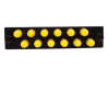 Picture of Optiwave™ 12 Fiber Adapter Plate with (x12) Simplex ST/UPC Adapters, Suitable for Multimode or Singlemode, UPC or APC