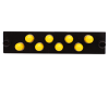 Picture of Optiwave™ 8 Fiber Adapter Plate with (x8) Simplex ST/UPC Adapters, Suitable for Multimode or Singlemode, UPC or APC